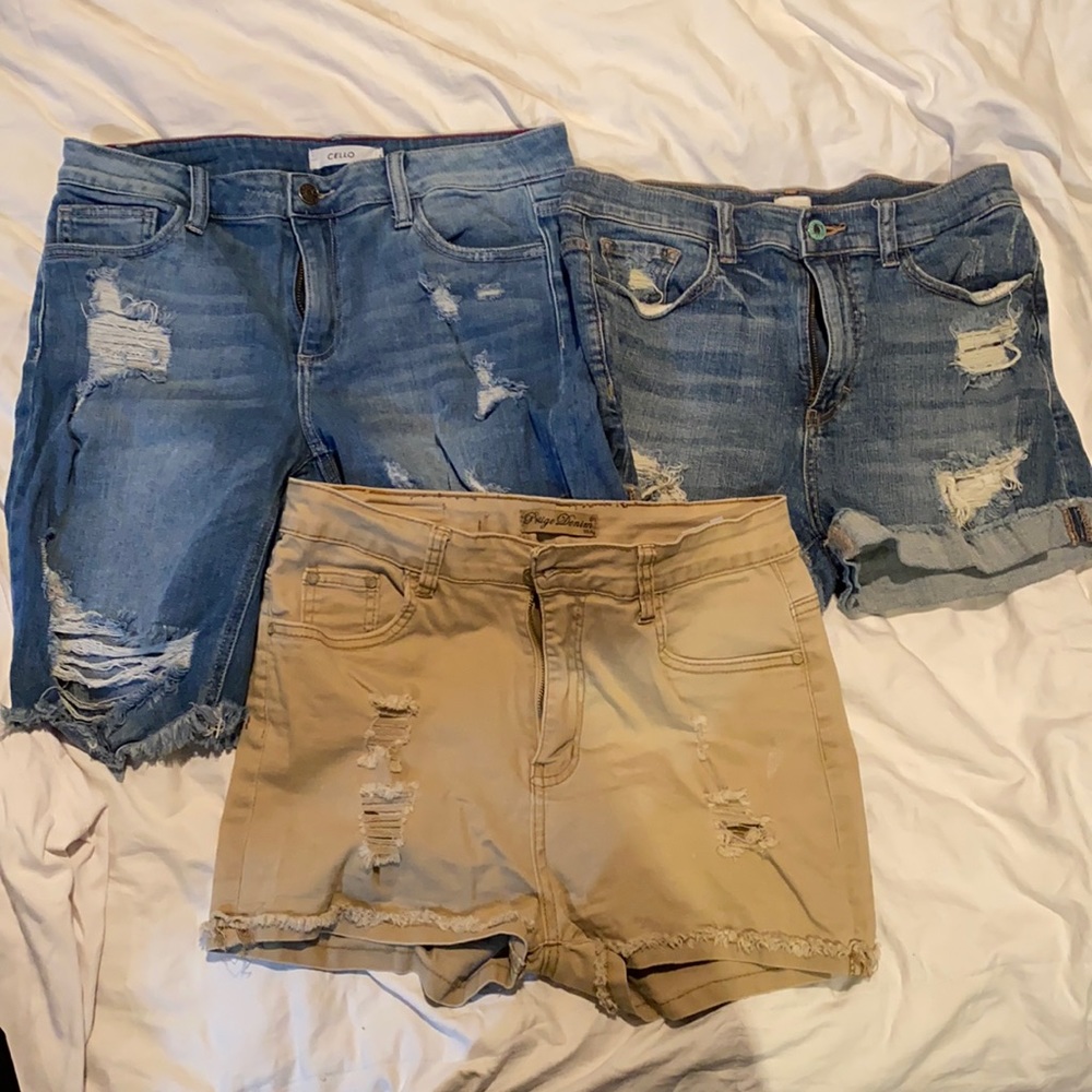 Bundle high waist shorts